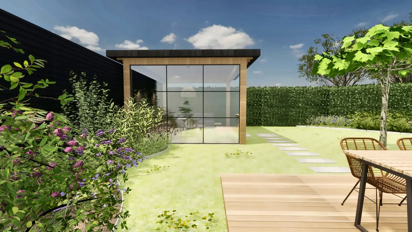 Garden idea · border and garden room