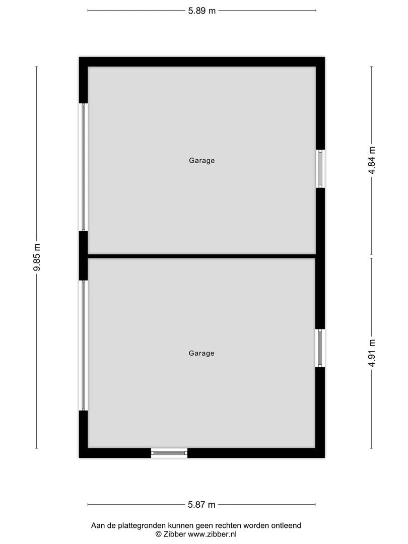 Garage plan